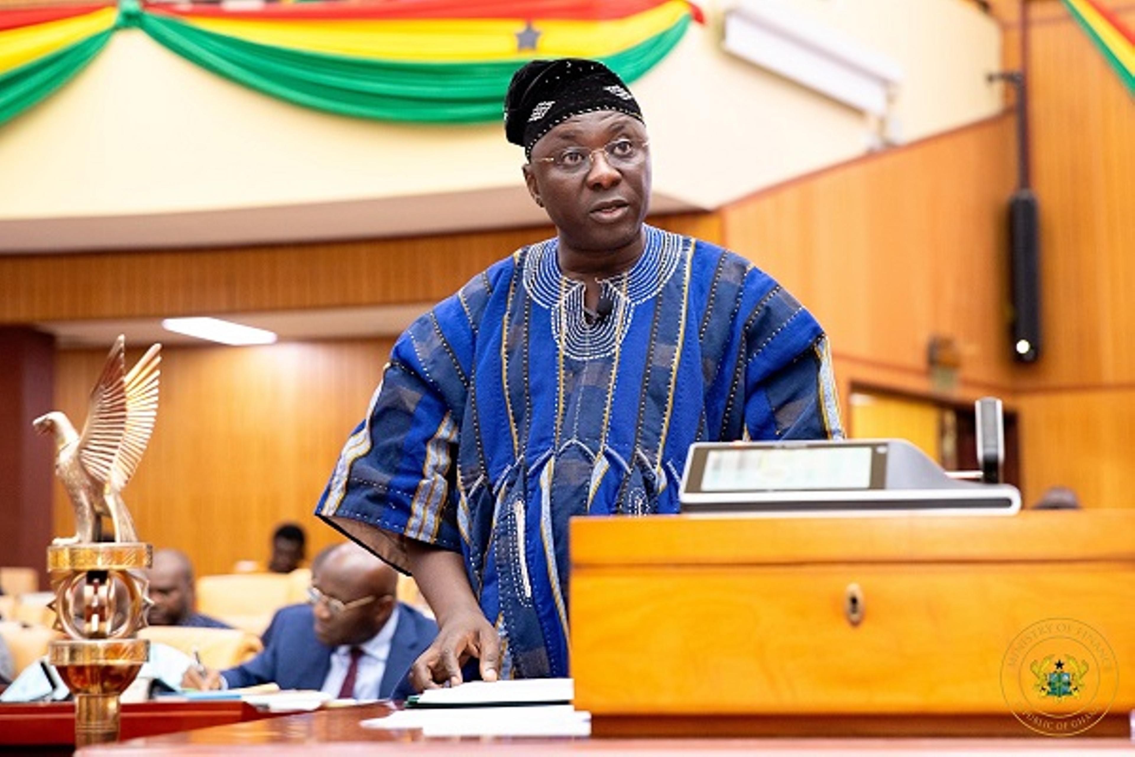 Finance Minister Presents GH¢68.1bn Mini-Budget